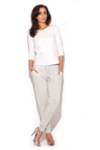 Spodnie Damskie Model K225 Light Grey