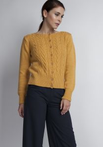 Sweter Damski Model Flami SWE038 Yellow