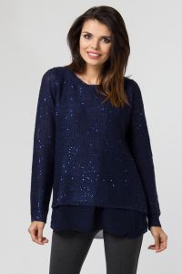 Sweter Damski Model 430337 Navy