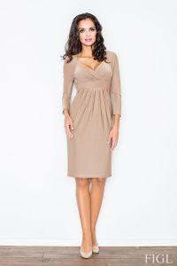 Sukienka M018 Beige