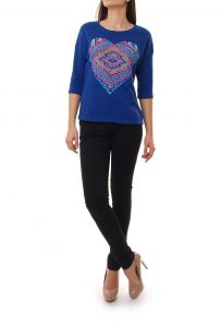 -50% SALE Bluzka serce dresowa