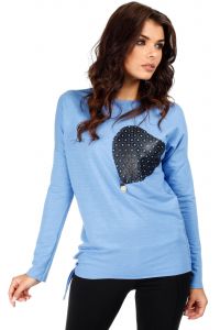 Bluza MOE048 Blue