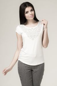 T-shirt Damski Model  500672 Cream