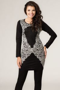 Sweter Model 580838 Black/White