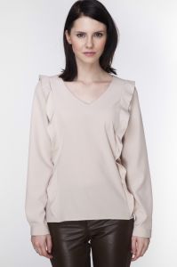 Bluzka Model ABK0053 Beige