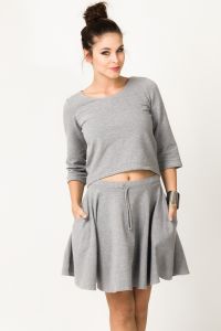 Bluza Damska Model Kalina 2 Light Grey