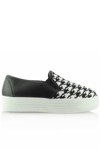 Trampki Slip-on Model KBSS02-01 Black/White