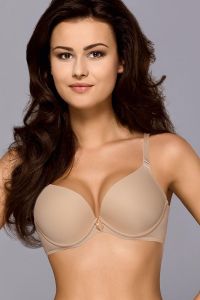 Biustonosz Push-up Model 548 Monik Beige