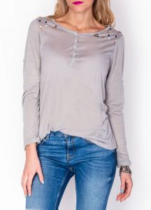 -20% SALE Damska bluzka koszula zdobienia