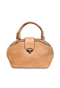 Torba damska kuferek klamra bigiel W359