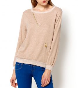 -20% SALE Bluza przeszycia zamki