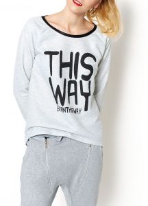 -20% SALE Pikowanie bluzka nadruk