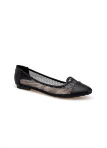 -30% SALE Baleriny z siatką