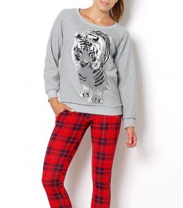 Bluzka blogerska bluza pikowana