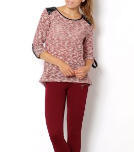 -20% SALE Bluzka cieniowaskóra na ramionach