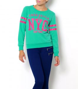- 30% SALE Dresowa bluza nadruk