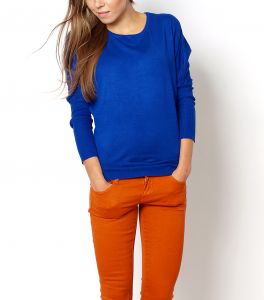 -30% SALE Sweter koronka i kokardki na plecach