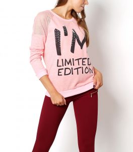 Bluza napis siateczka