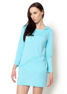 -20% SALE Dresowa sukienka kaptur