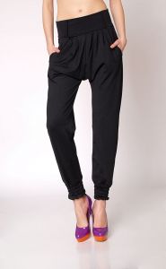 -20% SALE Pumpy spodnie baggy czarne rurki